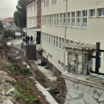 Selendi Lisesi’nde Duvar Çöktü