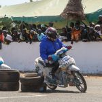 Senegal’de ‘Jakarta’ motor taksileri ralli pistinde yarıştı