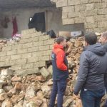 Şiddetli yağış, Şırnak’ta bir evi kullanılamaz hale getirdi