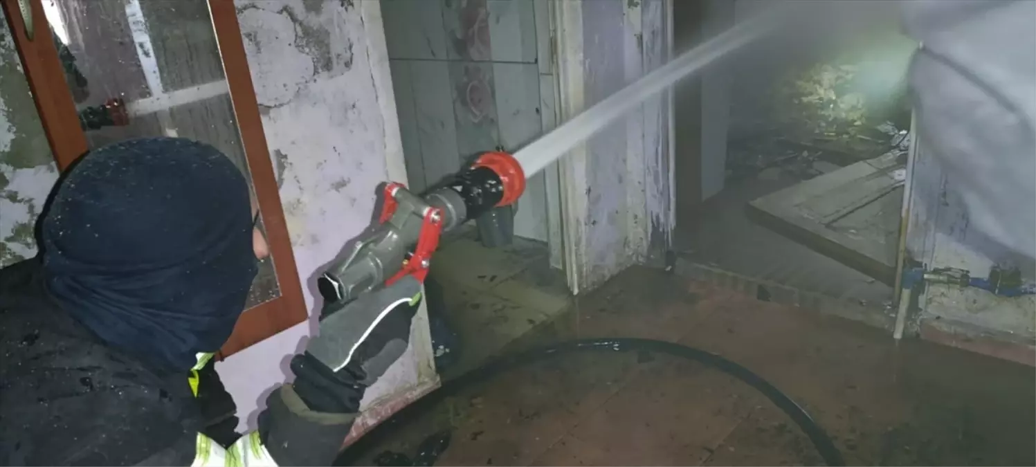 Siirt’te Ev Yangını