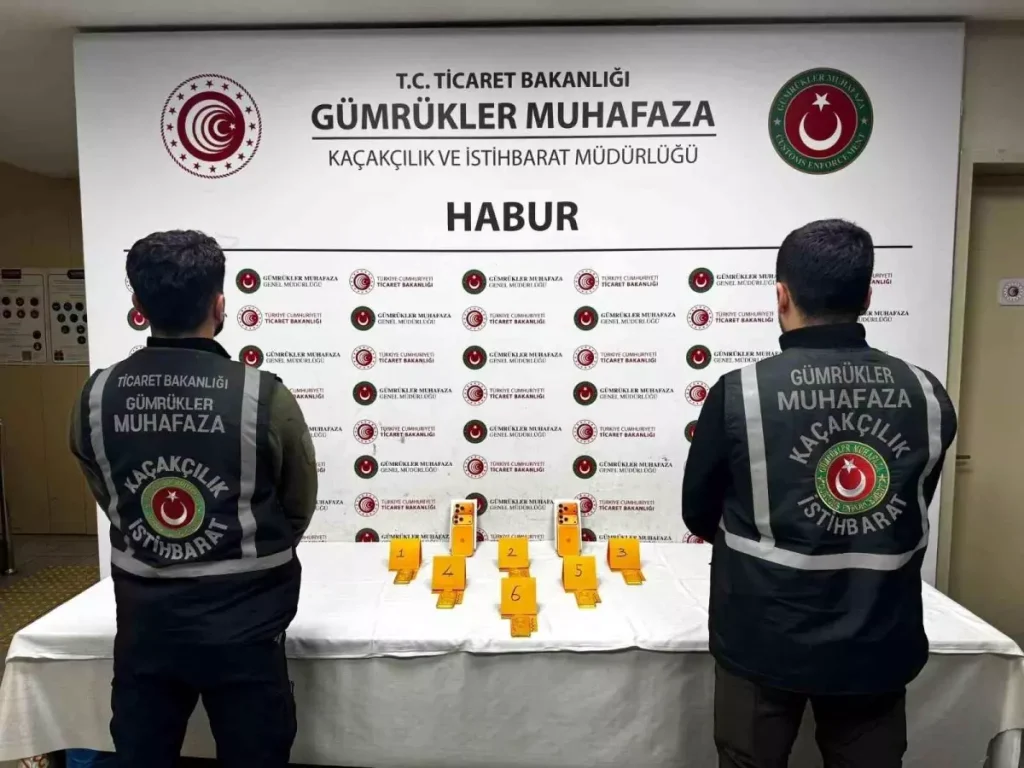 Şırnak’ta 41 kg Altın Kaçakçılığı