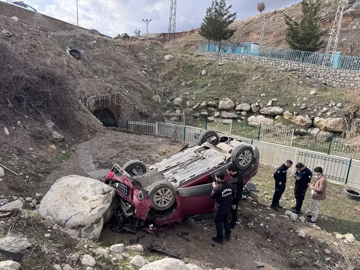 Şırnak’ta Trafik Kazası: Sürücü Ağır Yaralı