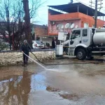 Söke’de belediye ekipleri seferber oldu