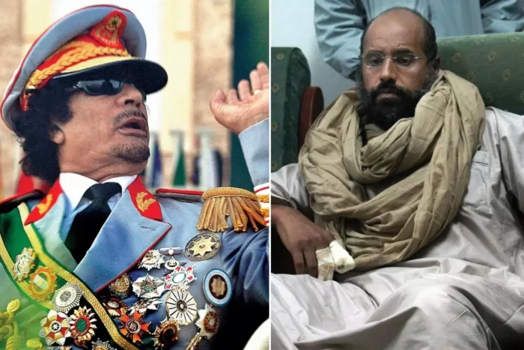 Suikasta kurban giden Seyfülislam Kaddafi’nin son görüntüleri ortaya çıktı