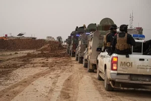 Suriye İçişleri Bakanlığına bağlı güvenlik konvoyu YPG’nin işgali altındaki Haseke’ye giriş yaptı