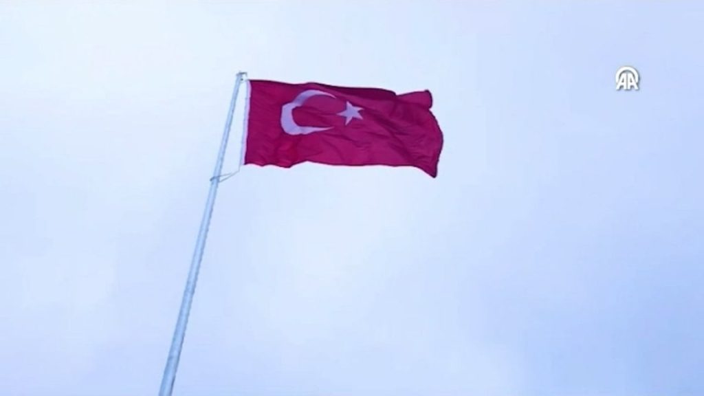 Suriye sınırında alçak saldırı: Türk bayrağına saldırılan alan sınırlar içerisine alındı