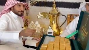 Suudi Arabistan’daki altın külçeleri tartışma yarattı