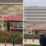 Taksiye alınmayınca çığırından çıktı! O anlar kameralarda