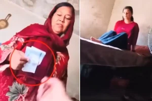 Tartışma yaratan görüntü! Kızını para karşılığı fuhuşa zorladı