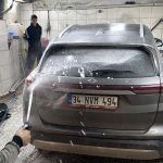 Tekirdağ’da toz taşınımı sonrası araçlar çamurla kaplandı