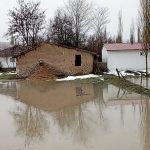 Tokat’ta Çekerek Irmağı taştı, ekili araziler zarar gördü