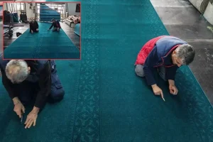 Tokyo Camisi’nin Halıları Demirci’de Yenilendi