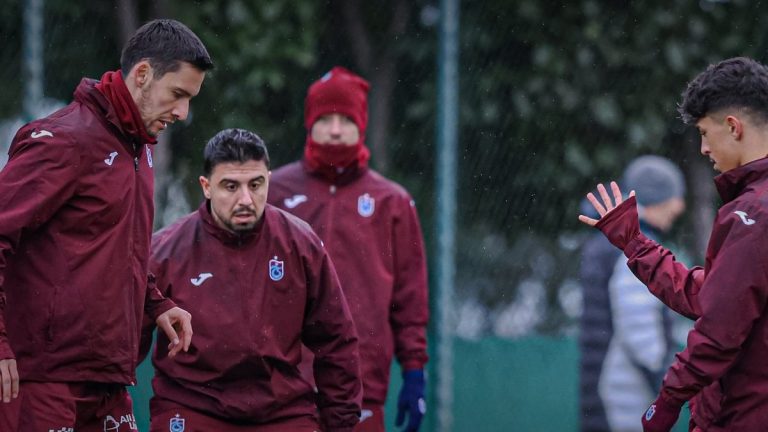 Trabzonspor, Fethiyespor maçı hazırlıklarını sürdürdü