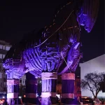 Truva Atı, Dünya Kanser Günü’nde Mor Işıkla Aydınlatıldı