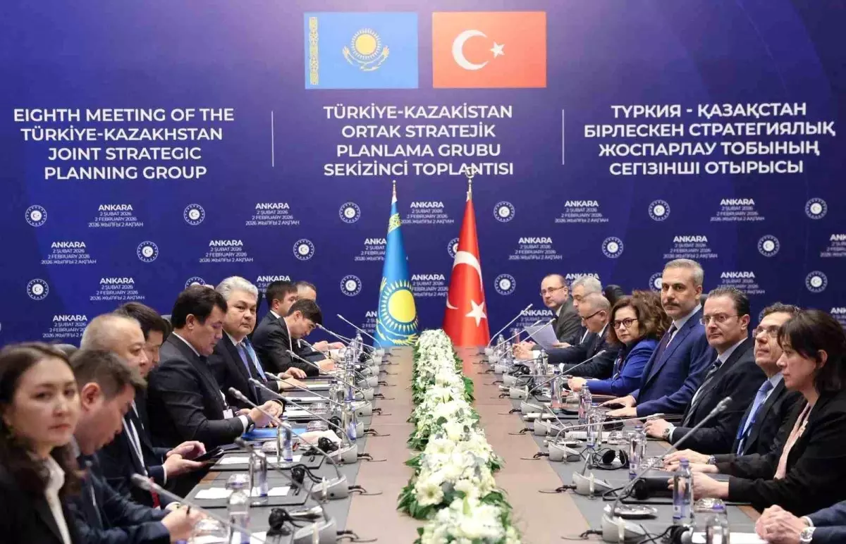 Türkiye-Kazakistan Stratejik Planlama Toplantısı