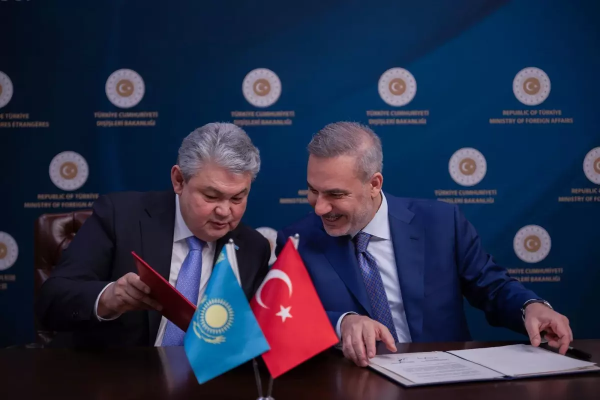 Türkiye ve Kazakistan’dan İşbirliği Anlaşması