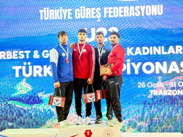 U23 Grekoromen Güreş Türkiye Şampiyonası’nda ikinci gün tamamlandı
