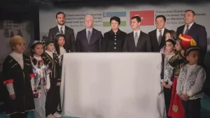 Vali Gül, Özbekistan Cumhuriyeti Okul Yapımı İşe Başlama Töreni’ne katıldı