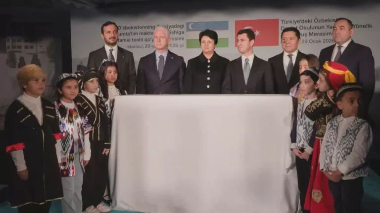 Vali Gül, Özbekistan Cumhuriyeti Okul Yapımı İşe Başlama Töreni’ne katıldı