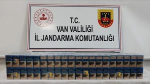 Van’da 720 Paket Kaçak Sigara Ele Geçirildi