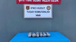 Van’da Hudut Kartalları 5 kilo 36 gram uyuşturucu ele geçirdi