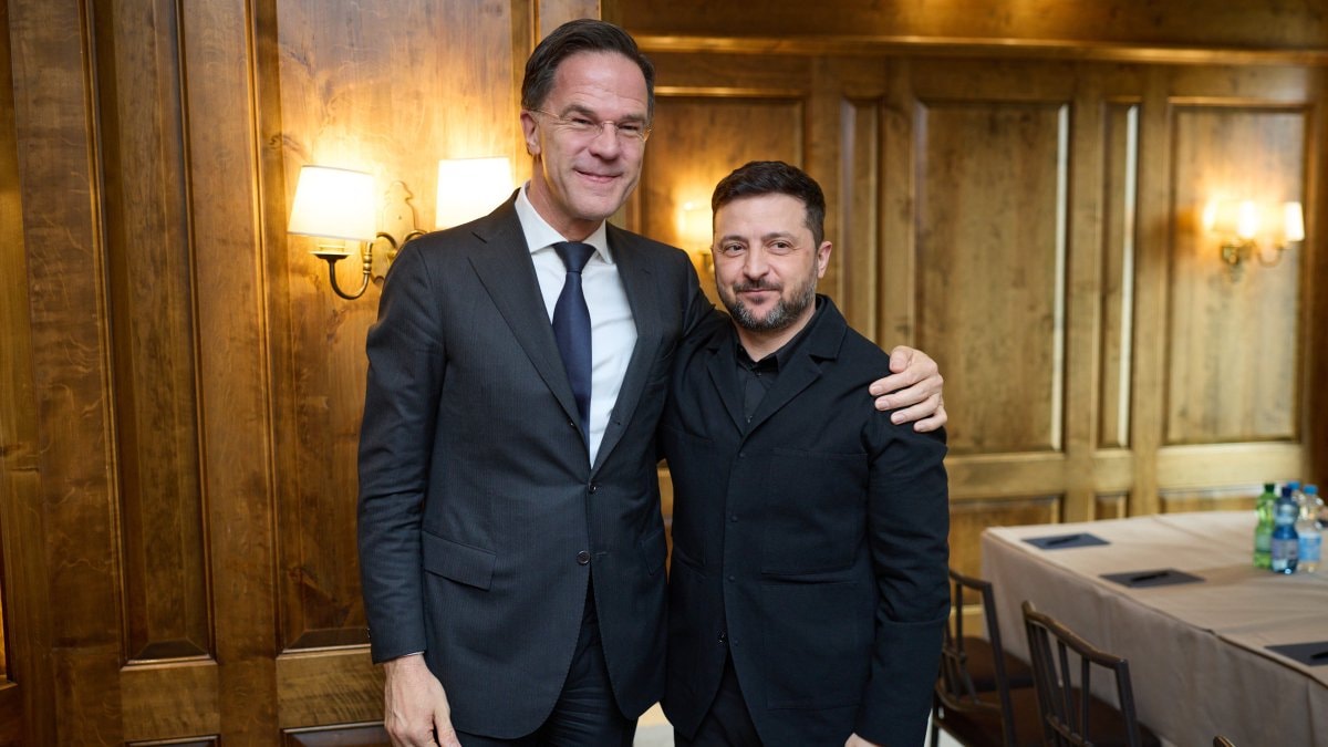 Vladimir Zelensky, NATO Genel Sekreteri Mark Rutte ile görüştü