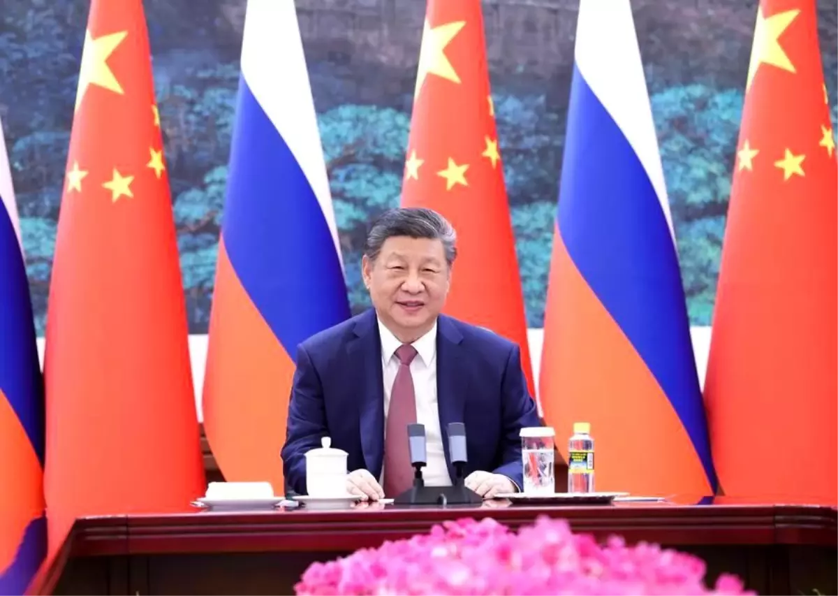 Xi Jinping ve Putin Online Görüşme Gerçekleştirdi