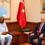 Yaşar Güler, Gana Büyükelçisi’ni Kabul Etti