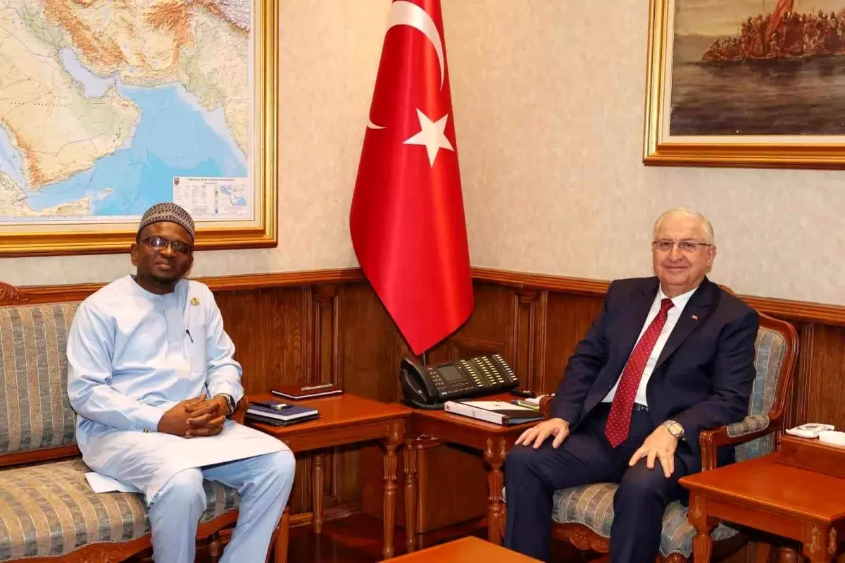 Yaşar Güler, Gana Büyükelçisi’ni Kabul Etti