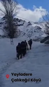 Yayladere’de Elektrik Direkleri Helikopterle Onarıldı