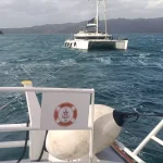 Yelkenli Katamaran Güvenle Kurtarıldı