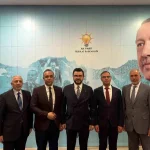 Yeni İlçe Başkanlarına Başarı Dilekleri