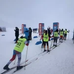 Yüksekova’da Kayaklı Koşu Yarışması Başladı