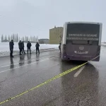 Yüksekova’da Otobüs ve Minibüs Çarpıştı