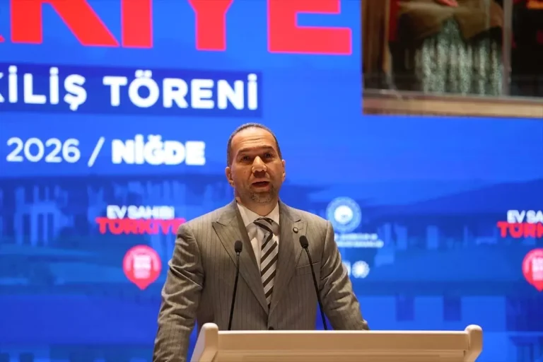 Yüzyılın Konut Projesi kapsamında Niğde’de inşa edilecek konutların hak sahipleri kurayla belirlendi