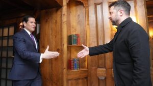 Zelensky ve ABD Dışişleri Bakanı Rubio bir araya geldi