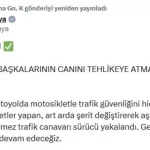 324 km hızla giden sürücüye ceza