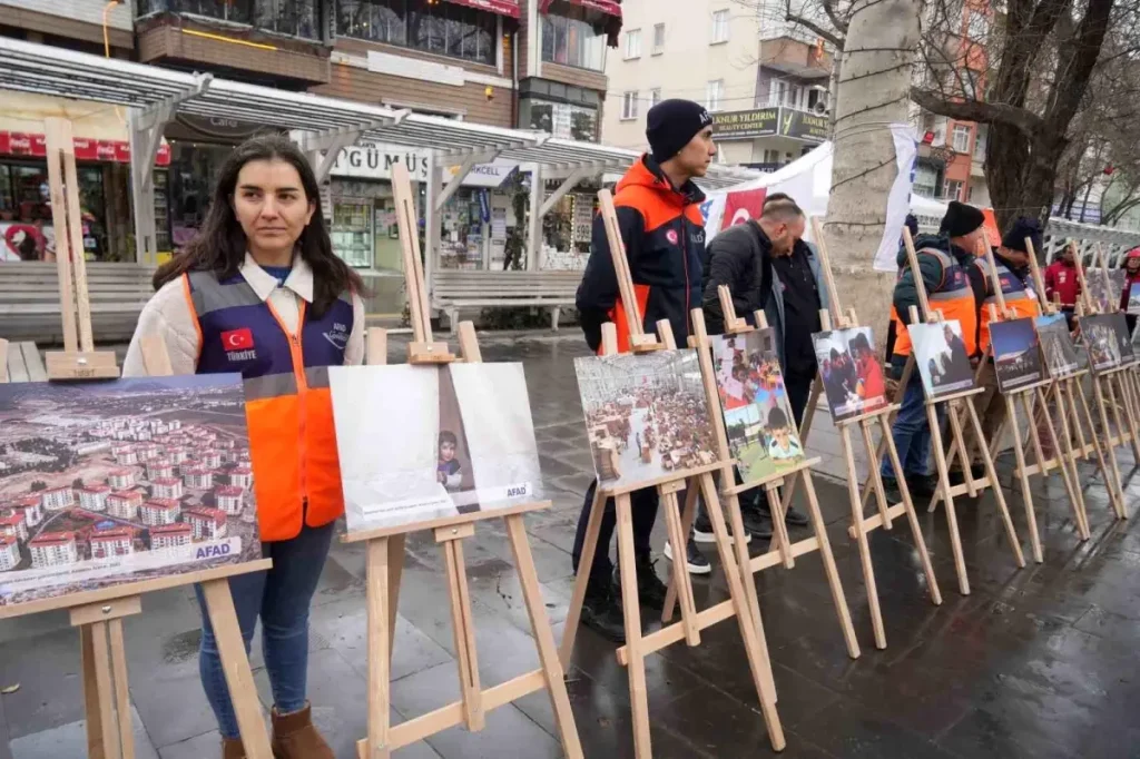 6 Şubat Niğde’de fotoğraf sergisiyle anıldı