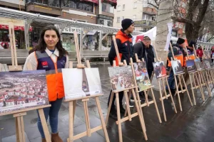6 Şubat Niğde’de fotoğraf sergisiyle anıldı