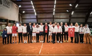 A Milli Tenis Takımı, Slovenya’yı 2-0 geçti