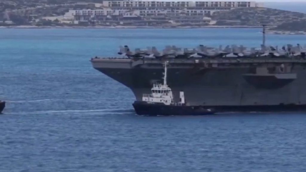 ABD’ye ait USS Gerald R. Ford uçak gemisinde tuvalet krizi