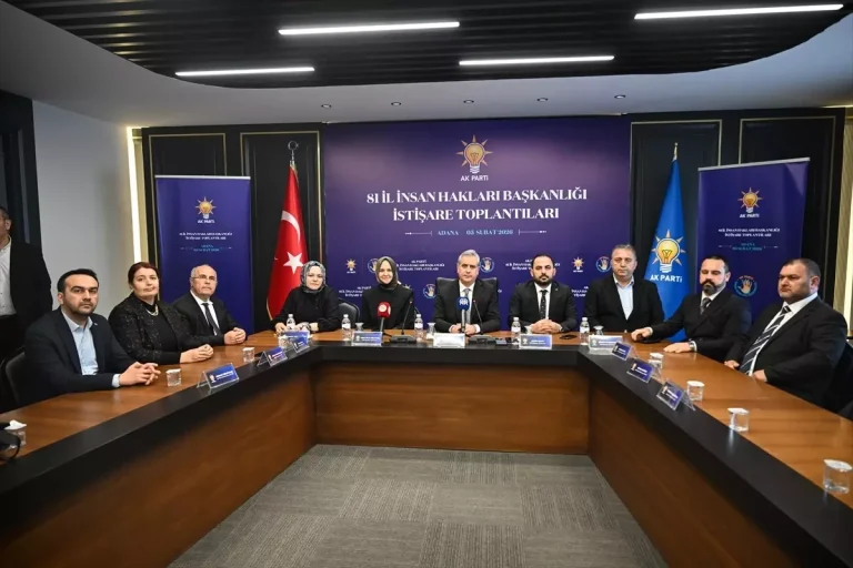 AK Parti Genel Başkan Yardımcısı Yalçın, Adana’da konuştu Açıklaması