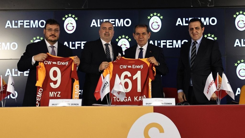 Alfemo, Galatasaray ile forma sponsorluğu anlaşmasına imza attı