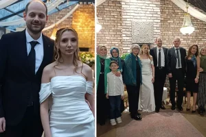 Alman damadın Türk bayrağı hassasiyeti