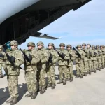 Almanya’da NATO tatbikatına katılacak Mehmetçikleri, aileleri uğurladı