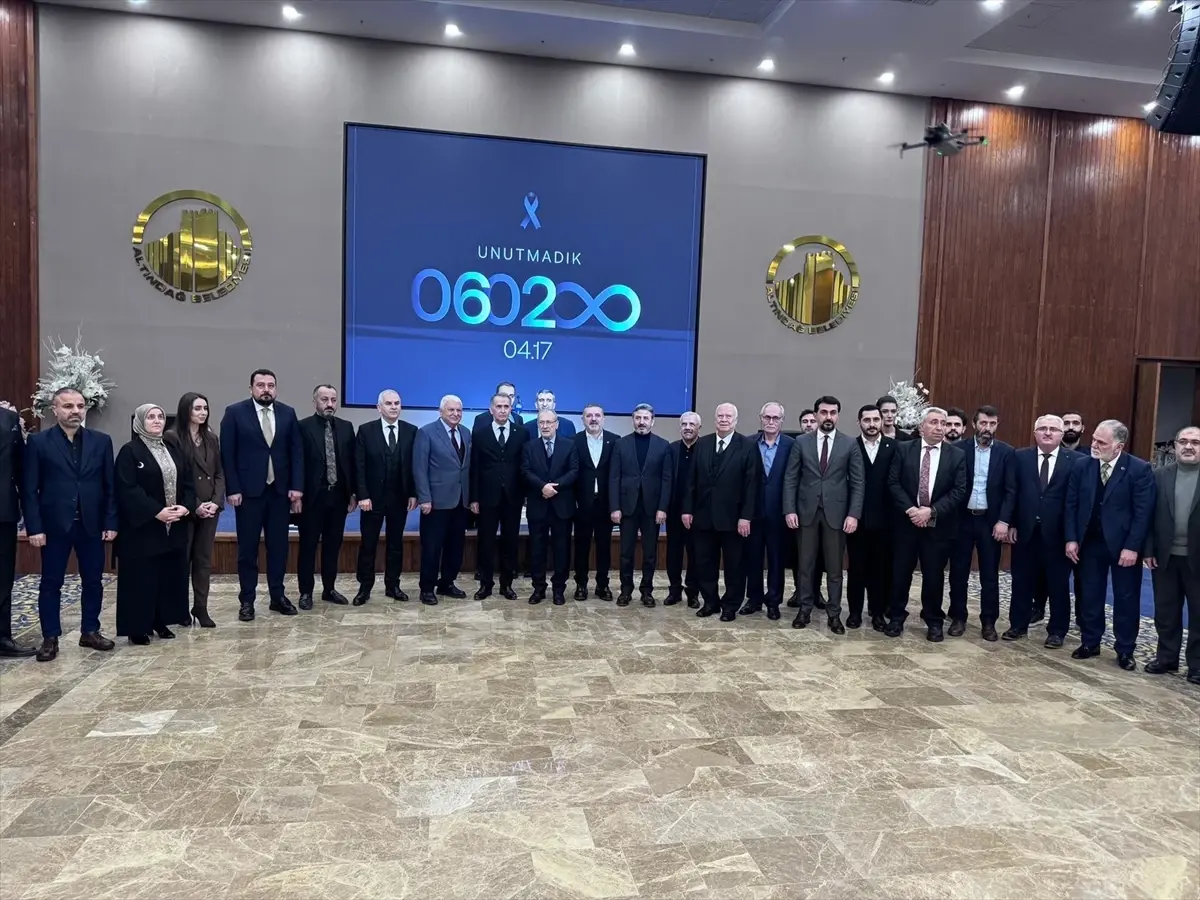 Ankara’da Deprem Şehitleri İçin Anma Programı