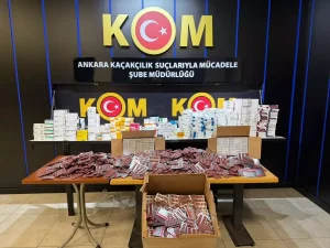 Ankara’da Reçeteli İlaç Operasyonu: 2 Tutuklama