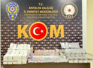 Antalya’da Kaçakçılık Operasyonları