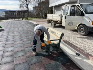 Atatürk Parkı’nda Yenileme Çalışmaları