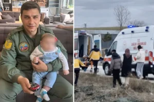 Ayağı takılıp düşen astsubay feci şekilde can verdi